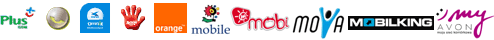 Dost�p do bramki bez limit�w i rysunk�w: Plus GSM, Sami Swoi, Era, Heyah, Orange, obilKing, myAvon, mBank mobile, MoVa, wpMobi, 36.6
